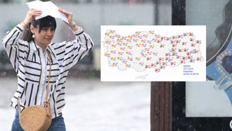 Hava durumu İstanbul: Meteoroloji’den uyarı! 5 bölgede sağanak | SON DAKİKA HABERLER | Son dakika haberleri