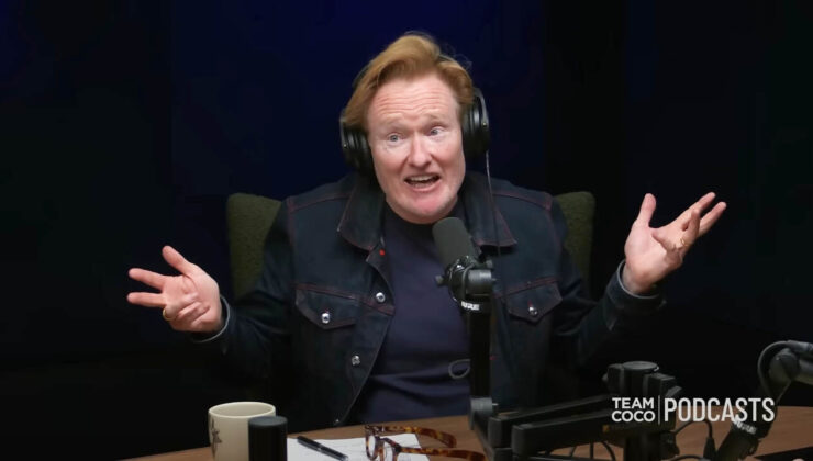 Conan O’Brien, David Letterman’ı ateşe atmış olabilecek neredeyse şaka yaptı