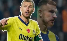 Edin Dzeko imzayı atıyor