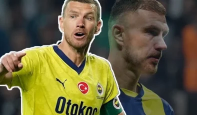 Edin Dzeko imzayı atıyor