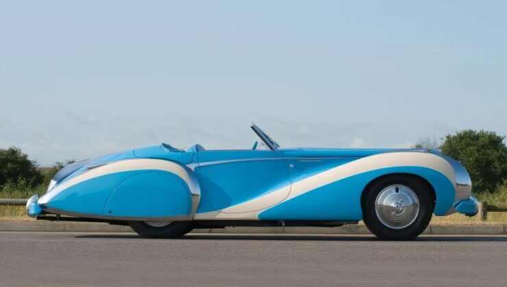 1948 Talbot-Lago T26 Grand Sport Cabriolet’in güzel fotoğrafları