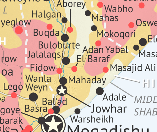 Haziran 2025 Somali Kontrol Haritası ve Zaman Çizelgesi: Al Shabaab Yeniden Diriliş, Isis Retreat, Jubaland Defiant (Abonelik)