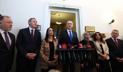 Numan Kurtulmuş'tan siyasi partilere ziyaret