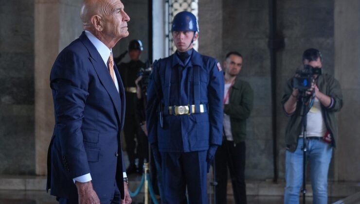 ABD'nin Ankara Büyükelçisi Tom Barrack, Anıtkabir'de