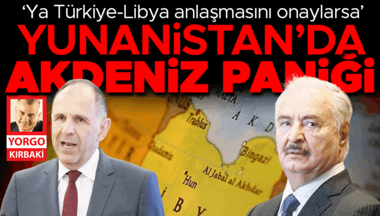 Atina’da Hafter endişesi… ‘Ya Türkiye-Libya anlaşmasını onaylarsa’