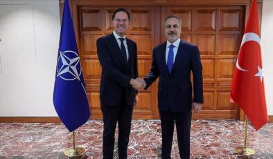 Dışişleri Bakanı Fidan, NATO Genel Sekreteri Rutte ile görüştü