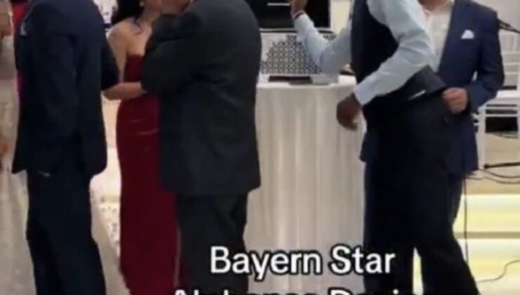Bayern Münih'in yıldızı Alphonso Davies Türk düğününe katıldı