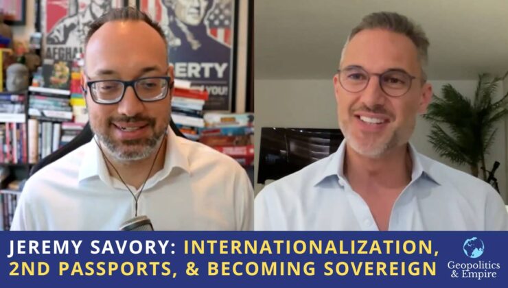 Jeremy Savory: Uluslararasılaşma, 2. Pasaport ve Egemen Olmak