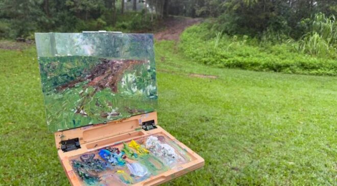 Noosa Hinterlands’de Plein Hava Boyama