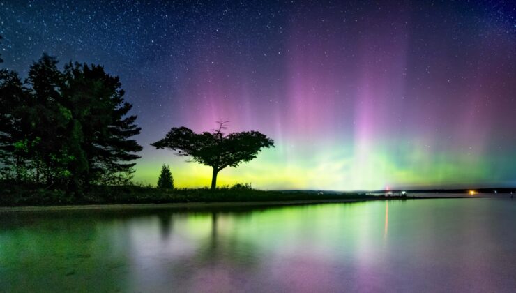 Aurora Alert: Şiddetli Jeomanyetik Fırtına, bu gece Alabama ve Kuzey Kaliforniya’ya kadar güneye kadar kuzey ışıklarını kıvılcımlayabilir