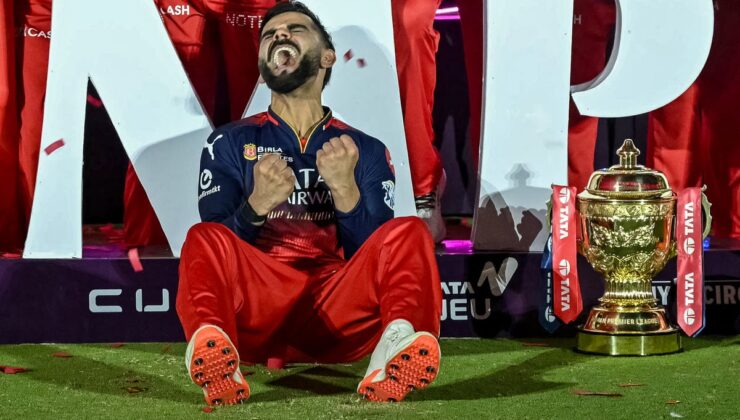 IPL 2025 nihayet bir çatışmanın üstesinden geldikten sonra Kral Kohli için sunar