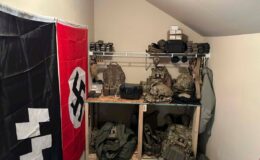 FBI, Washington Eyaletinde eve binerken silah, zırh ve nazi gereçlerinin önbelleğini keşfeder