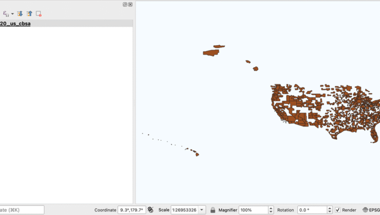 QGIS kullanarak radyal akış haritası nasıl oluşturulur