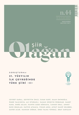 Olağan Şiirʼin 44. Sayısı Yayınlandı