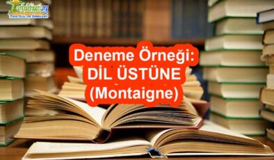 DİL ÜSTÜNE (Montaigne) – Deneme Örneği – Türk Dili ve Edebiyatı
