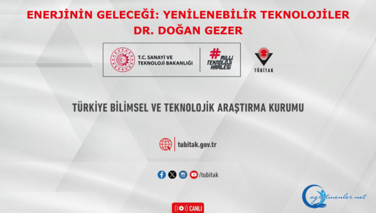 Enerjinin Geleceği: Yenilenebilir Teknolojiler Dr. Doğan Gezer