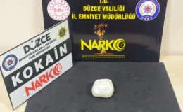 Düzce’de 125 Gram kokain ele geçirildi: 1 kişi tutuklandı