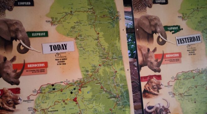 Güney Afrika’da Ejderhalarla Yaşamak – Görüş Haritası