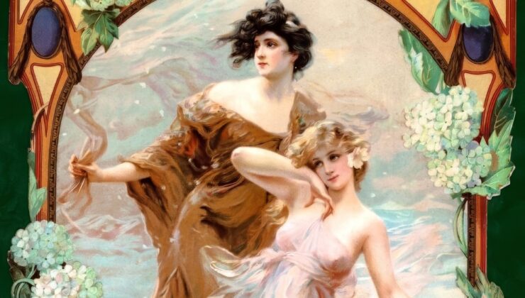 Henri Privat-Livemont tarafından güzel Vintage Art Nouveau Posterleri