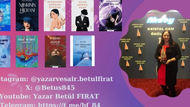 YAZAR VE ŞAİR BETÜL FIRAT’TAN ŞİİRLERİNE ÖZEL SİNGLE SERİSİ