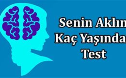 Aklının Kaç Yaşında Olduğunu Bu Testle Öğren!