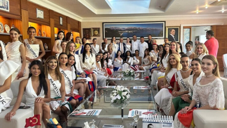 Miss Aura International Güzelleri Kemer’de –