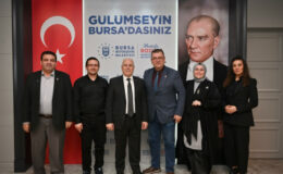 Türkiye Dil ve Edebiyat Derneği Bursa Şubesi'nden Başkan Bozbey'e Ziyaret