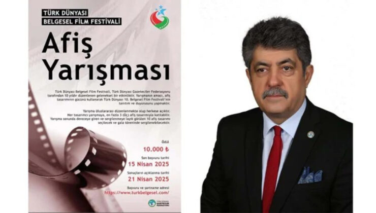 Türk Dünyası Belgesel Film Festivali Afiş Yarışması Başvuruları Başladı