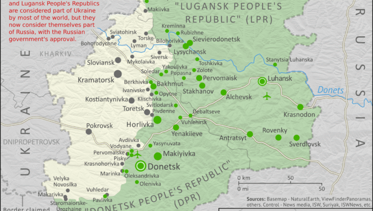 Ukrayna: Ekim 2023’te Rus kontrolünün harita ve zaman çizelgesi