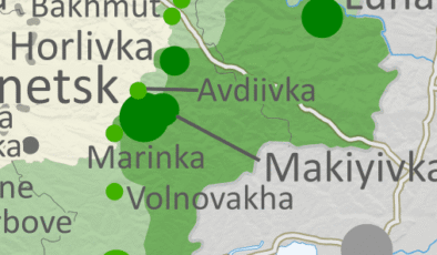 Ukrayna: Şubat 2024’te Rus kontrolü haritası (abonelik)