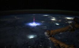 ISS astronot, yörüngeden nadir bir fenomeni yakalar – bir fırtına üzerinde dev bir ‘sprite’