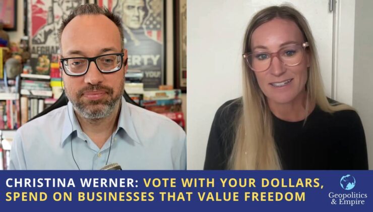 Christina Werner: Dolarınızla oy kullanın, özgürlüğe değer veren işletmelere harcayın