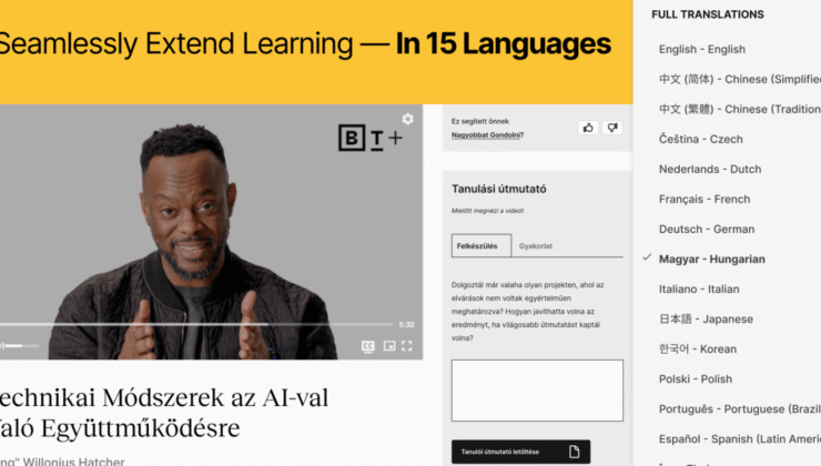 Big Think+ güncellenmiş öğrenci ve tartışma kılavuzlarını, şimdi 15 dilde tanıtıyor