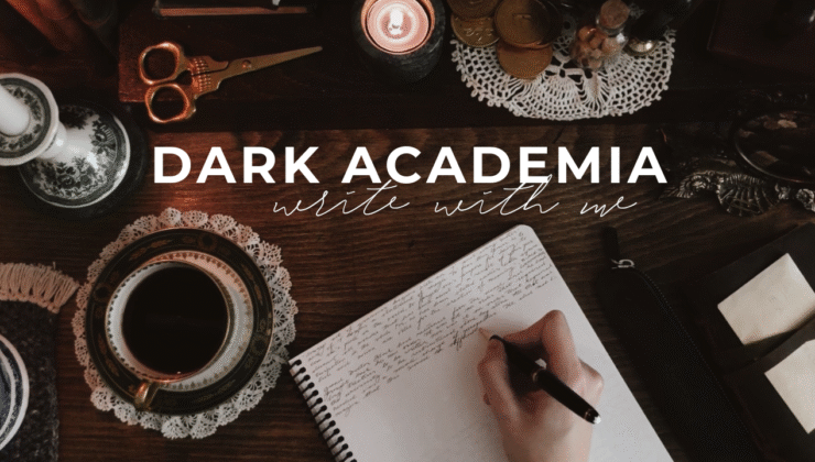 Karanlık Academia Benimle Yaz / Çalışma