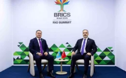 Dışişleri Bakanı Hakan Fidan, Brezilya’da Kazakistan Dışişleri Bakanı ile Görüştü