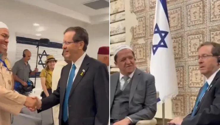 Sözde ‘Müslümanlık’ temsilcisinin İsrail Cumhurbaşkanı Herzog’a dizdiği övgüler tepki çekti