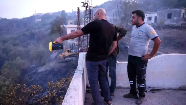 Türkiye, Ürdün ve Lübnan Suriye’deki Orman Yangınlarına Müdahale Ediyor
