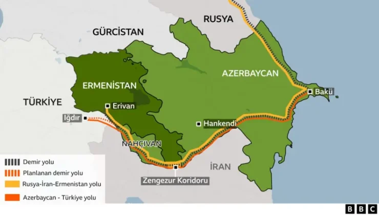 Zengezur Koridoru’nda “ilk somut” gelişme: 110 milyar liralık tren yolu projesi için ilk adım atılıyor