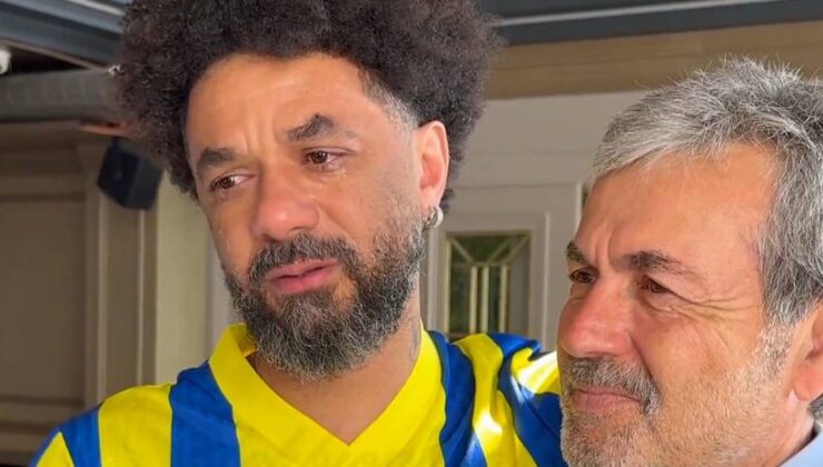 Aykut Kocaman ile bir araya gelen Cristian Baroni, gözyaşlarını tutamadı