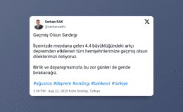 Balıkesir Sındırgı’da deprem!