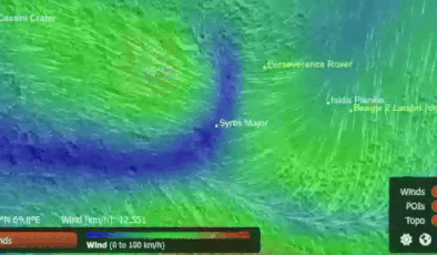 Bugün Mars’ta Sıfır Yağmur şansı