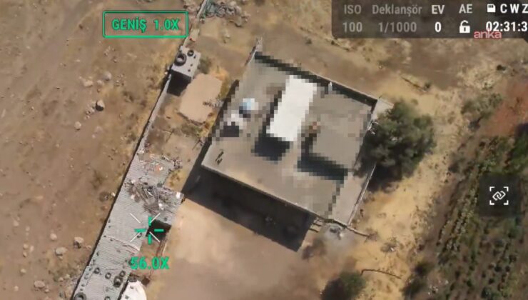 Dicle Elektrik’e ait dron silahla vuruldu