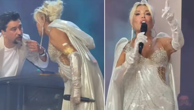 Ajda Pekkan sahnedeki aksiliklere dayanamadı! Memnuniyetsizliği yüzüne yansıdı