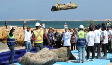 İskenderiye’de Akdeniz’den Üç Tarihi Eser Çıkarıldı