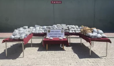 Van Hudut Hattında 166 Kilo Uyuşturucu Ele Geçirildi