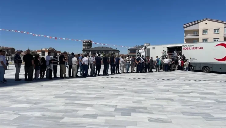 Kızılay’dan Nevşehir’e Mobil Mutfak Hizmeti