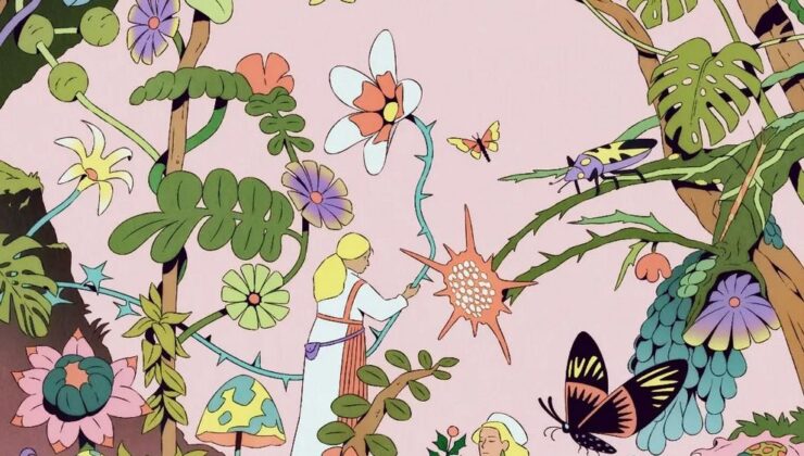 “Ay’daki İlk İnsanlar”: Lily De Bellon’dan Masal İllüstrasyonları