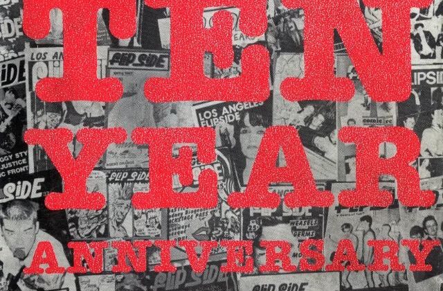 1980’lerden ve 90’lardan itibaren flipside punk fanzine’nin muhteşem kapak fotoğrafları