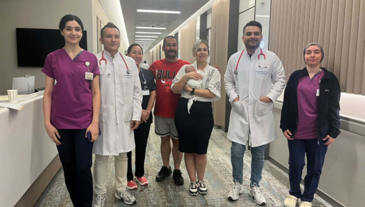 28 haftalık ve 540 gram doğan Kartal bebek sağlığına kavuştu