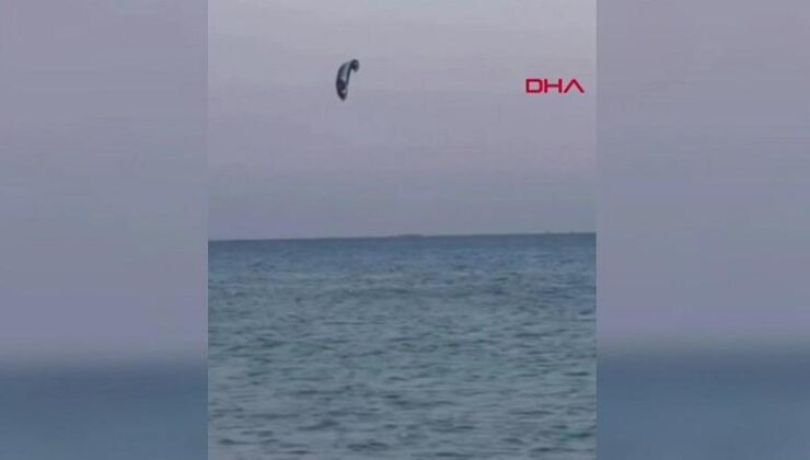 Aynı gün iki paraşüt kazası! O anlar kamerada